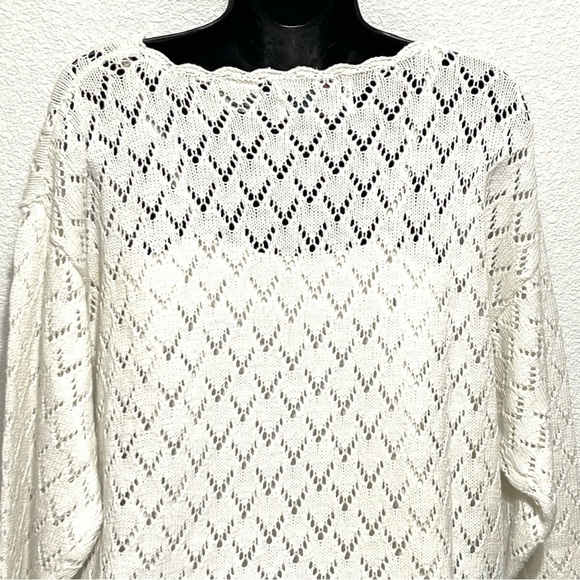 Diane Von Furstenberg the Color Authority Woman Knit Tunic Sweater Size L - Picture 7 of 14